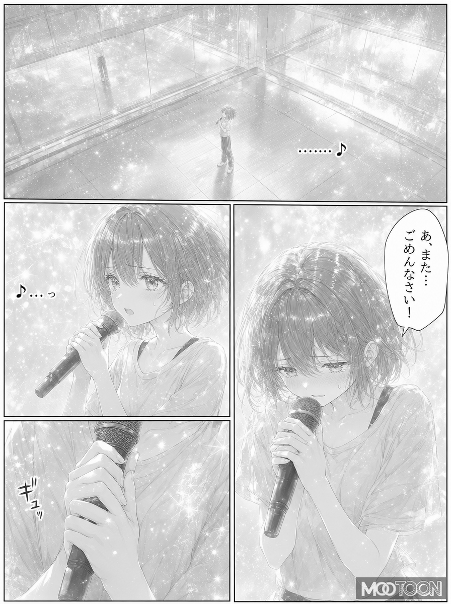 Funkelnde Manga Sängerin Seite (1/2)