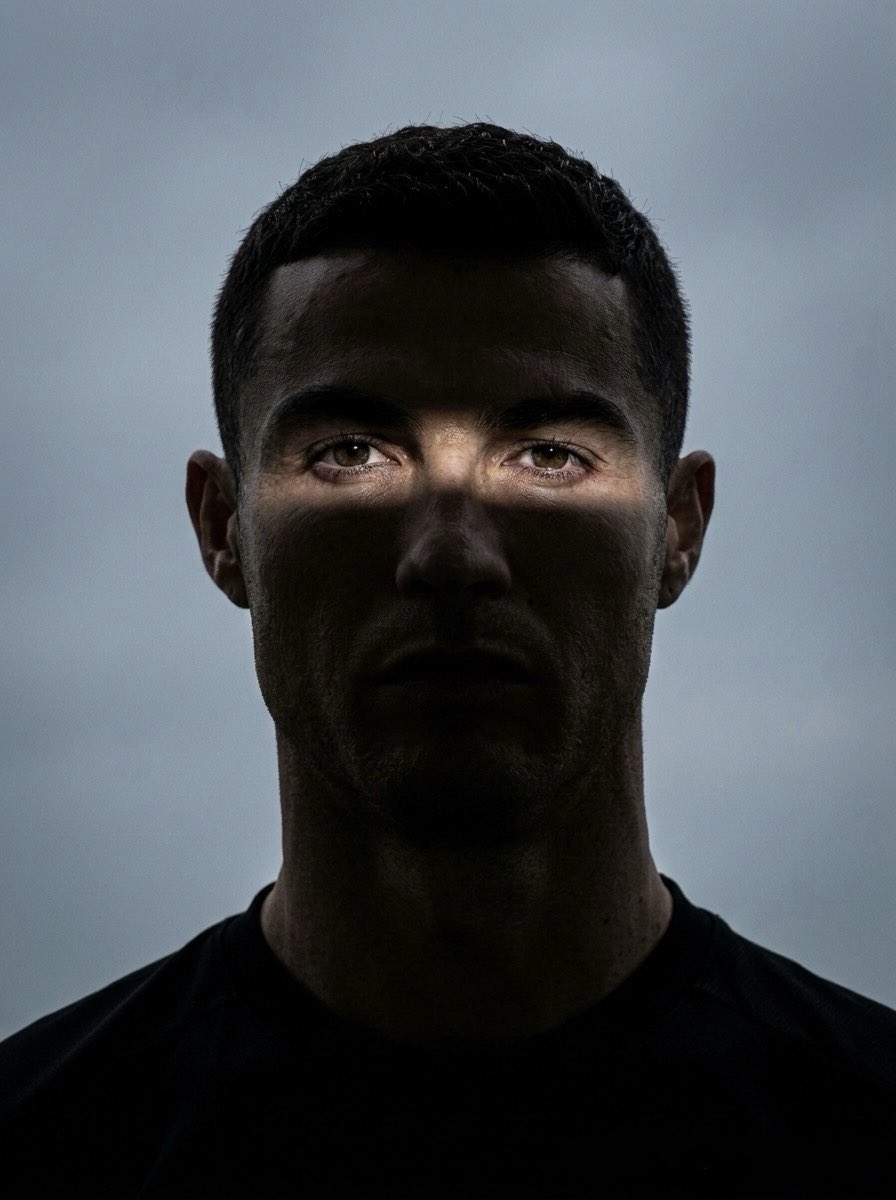 Stimmungsvolles Filmisches Augen Porträt (1/2)