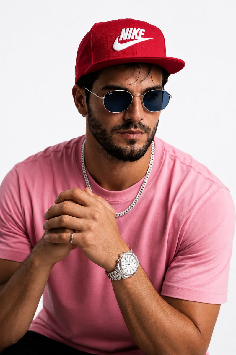 Hyperrealistic Streetwear Studio Portrait