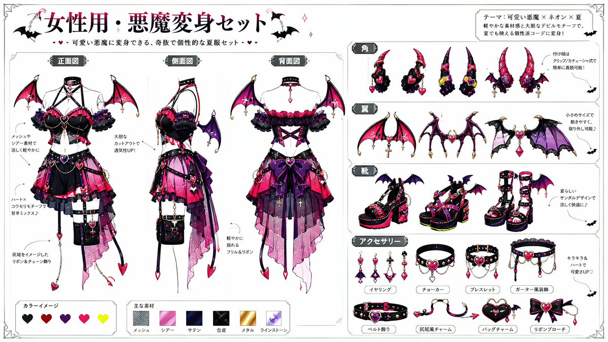 Design Personaggio Trasformazione Diavolo (1/4)