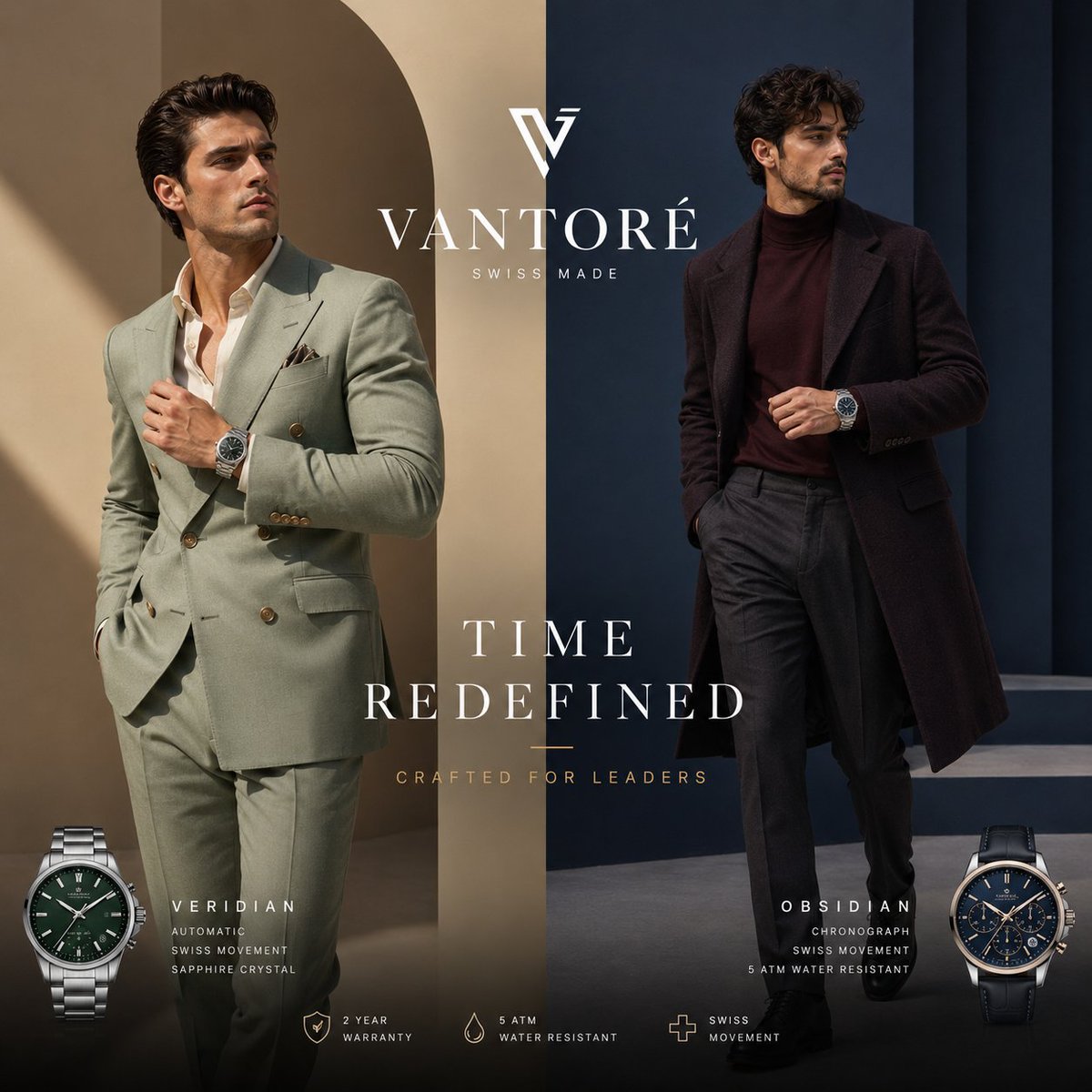 Luxury Split Watch Campaign