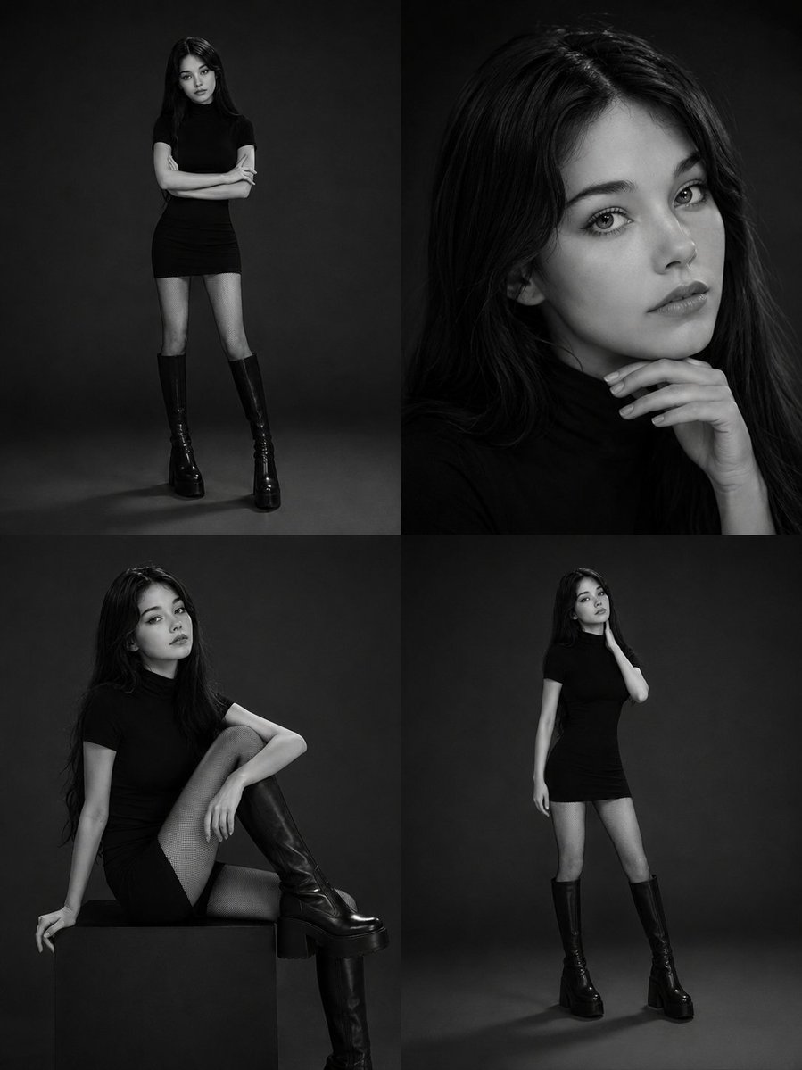 Monochrome Mode-Editorial-Collage