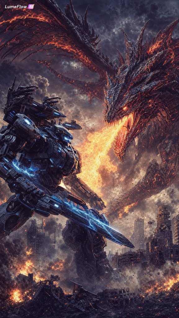 Roboter gegen Drachen Epische Schlacht (1/2)