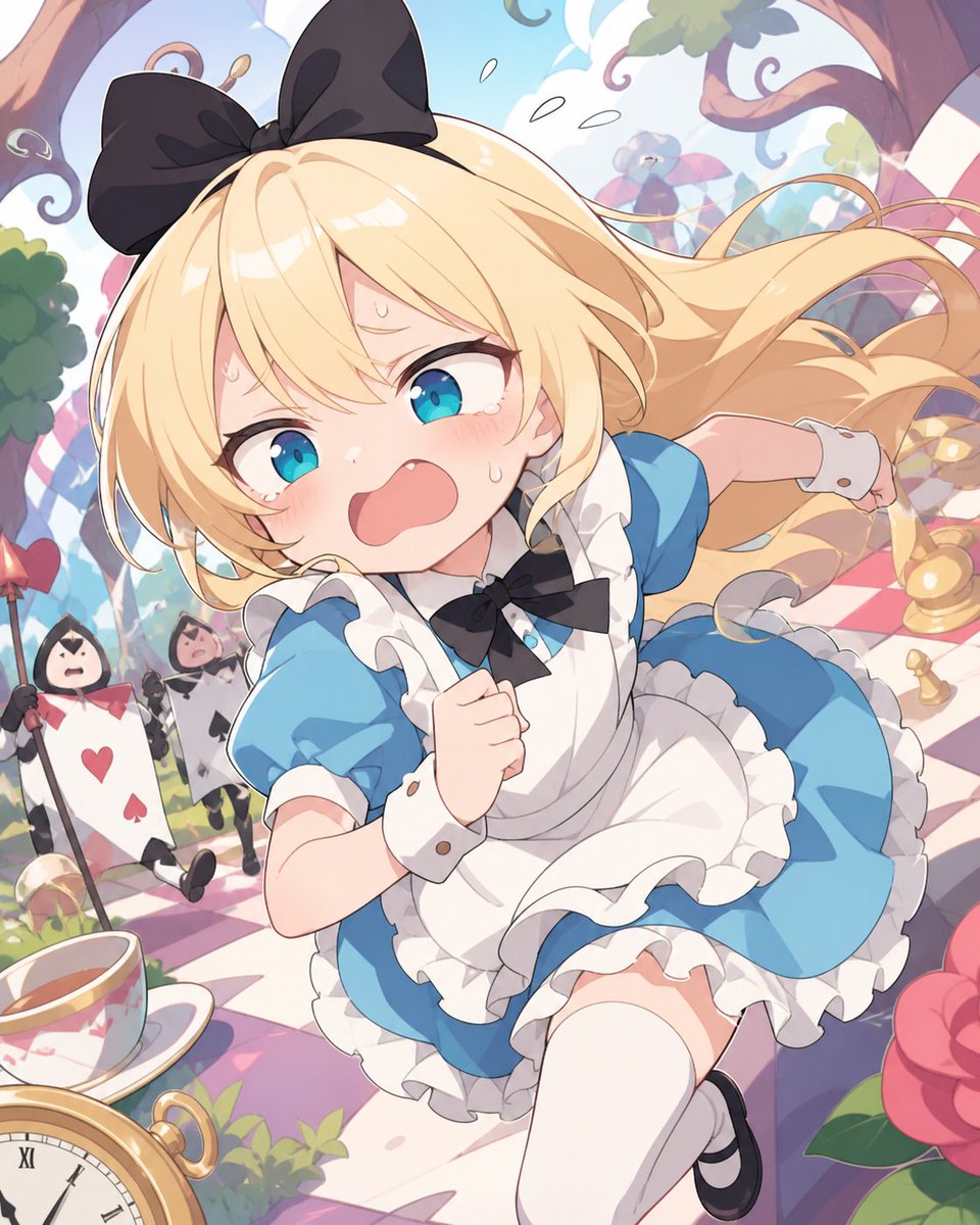 Alice nel Paese delle Meraviglie in Fuga Panica (1/2)