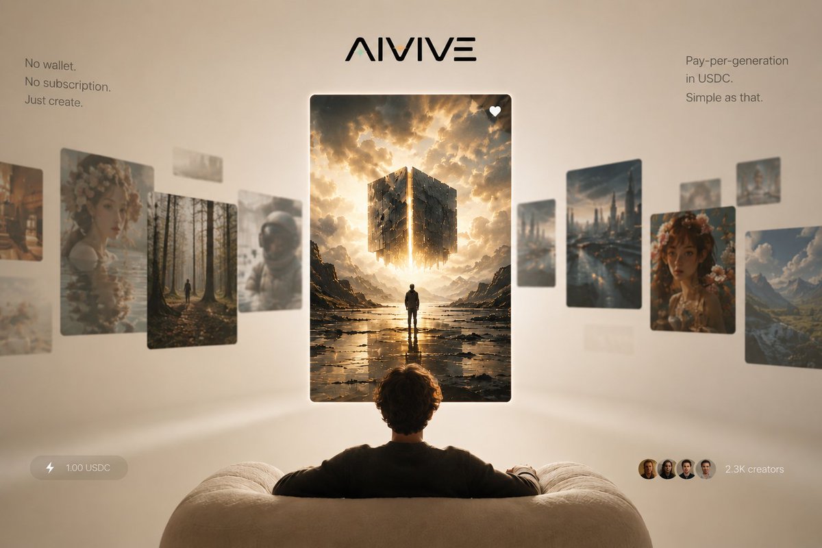 Герой иммерсивной галереи AI AIVIVE