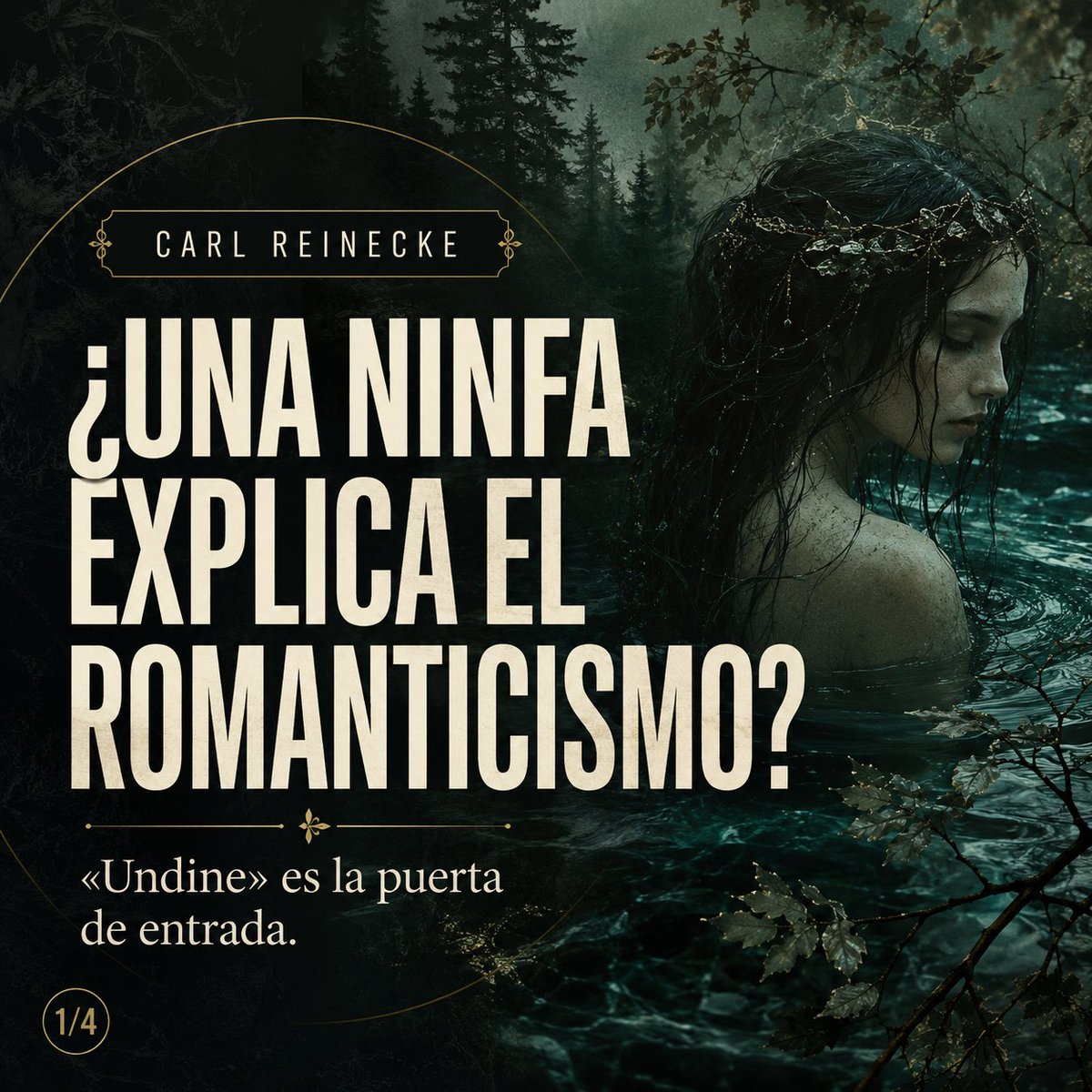 Gothic Undine Romanticism Poster (1/4)