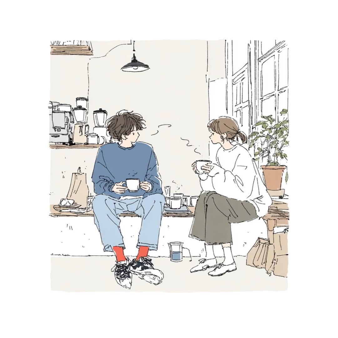 Japanese Lifestyle Sketch Illustration (1/2)