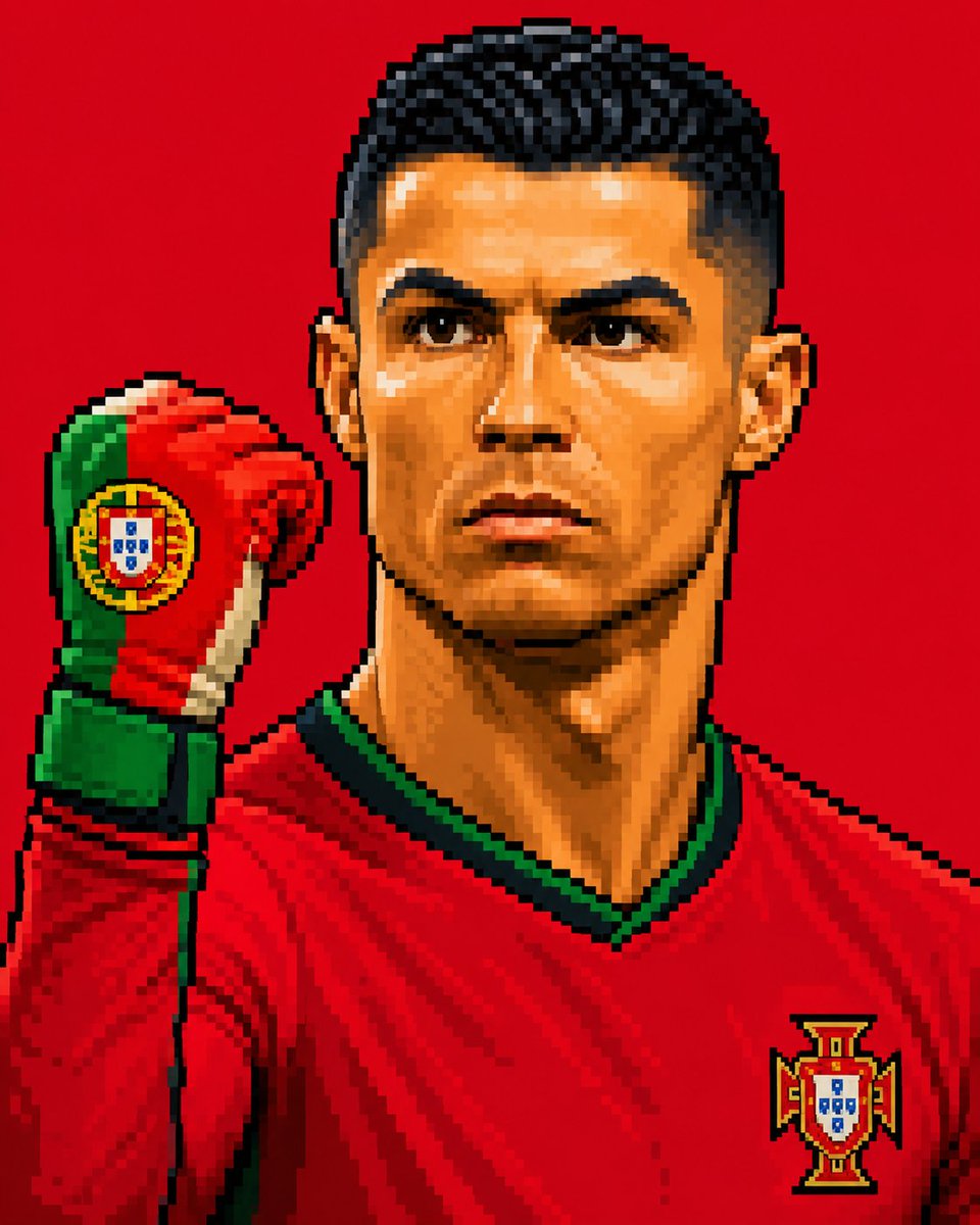 Sprite de Pixel Retrô Copa do Mundo (1/4)