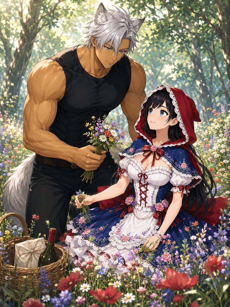 Wolf-Man and Little Red Riding Hood (1/2)