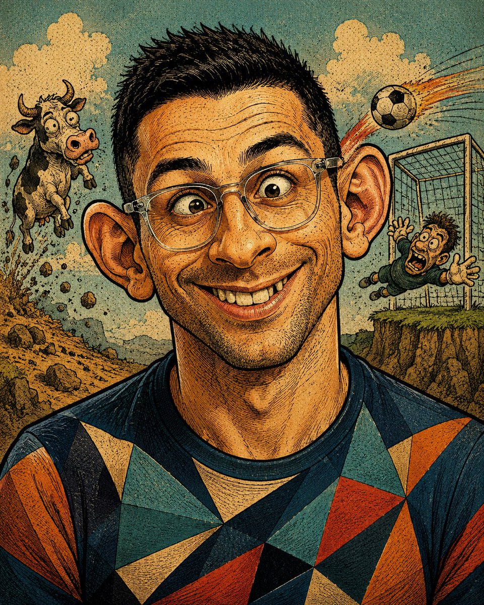 Caricatura di rivista satirica vintage (1/2)