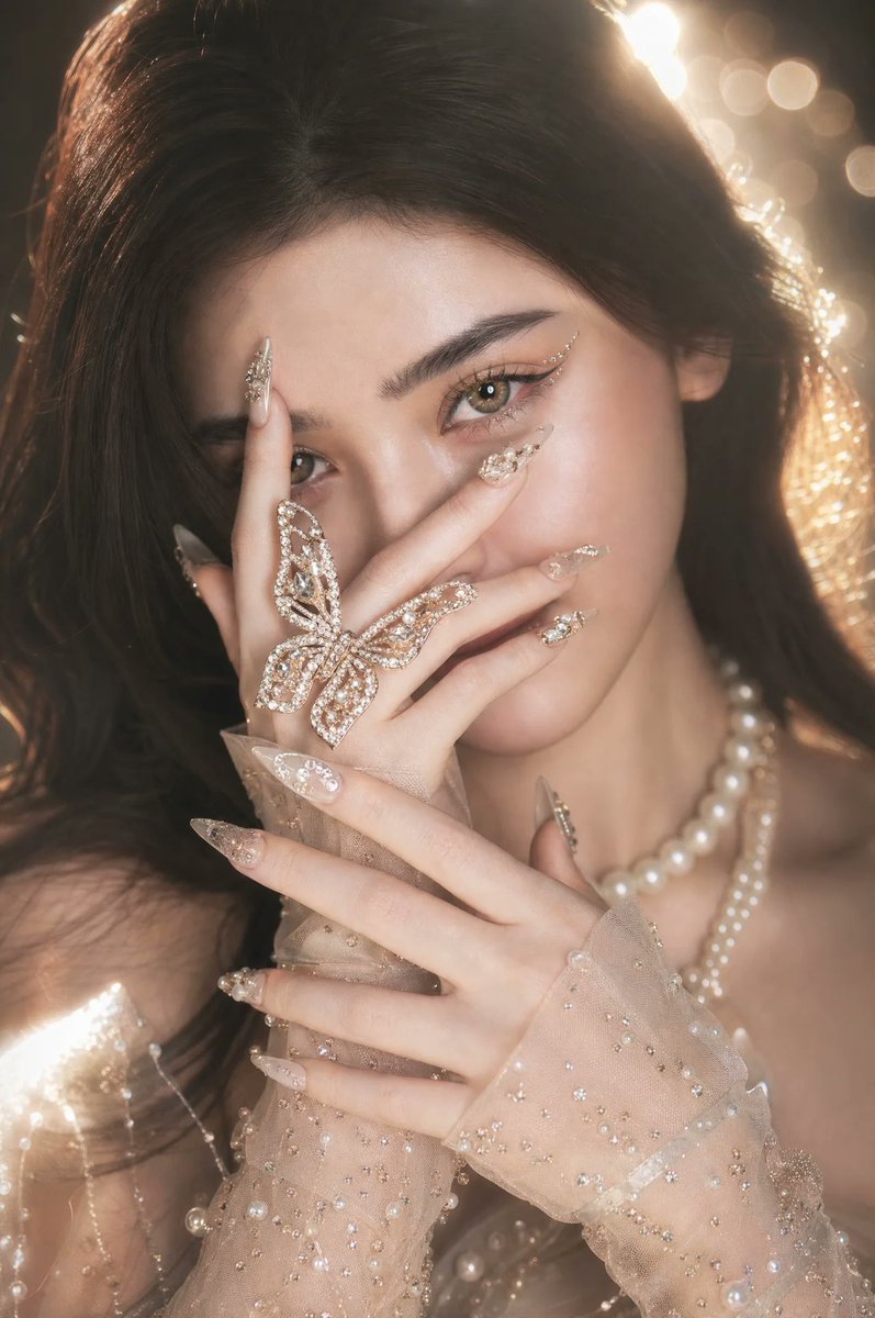 Hyper-Realistic Porcelain Beauty Portrait (1/4)