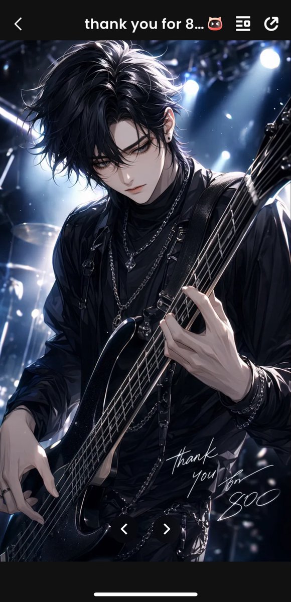 Schermata Storia Bassista Gothic Anime