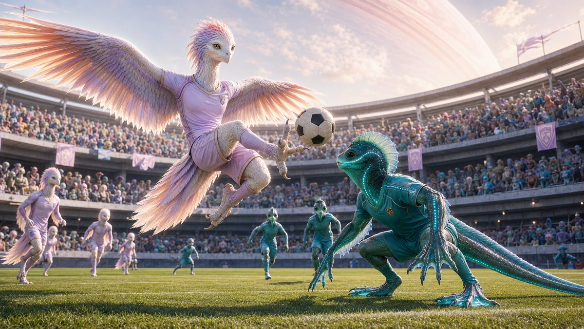 Photographie Sport Football Intergalactique