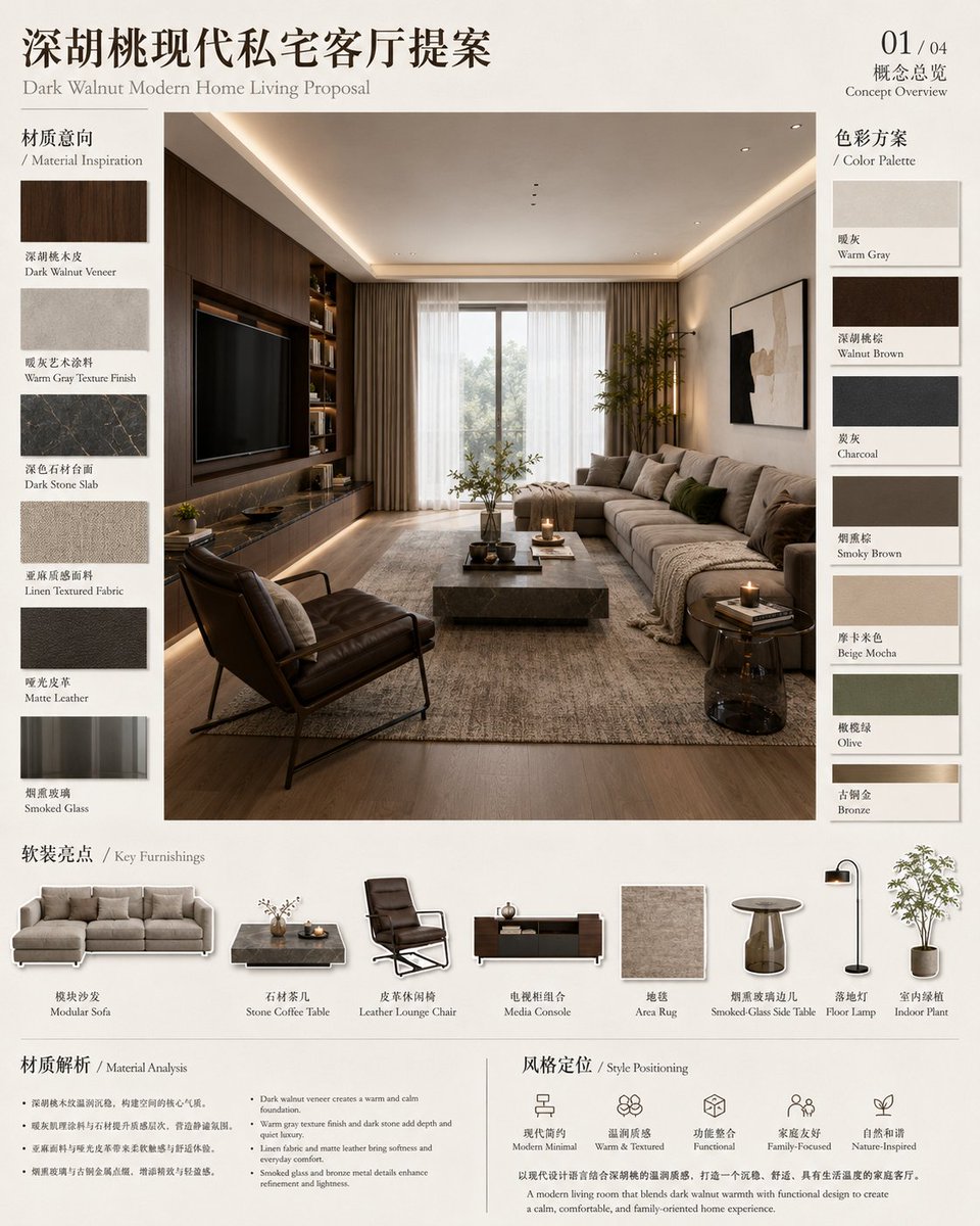 Set Proposta Decorazione Morbida Design Interni (1/4)
