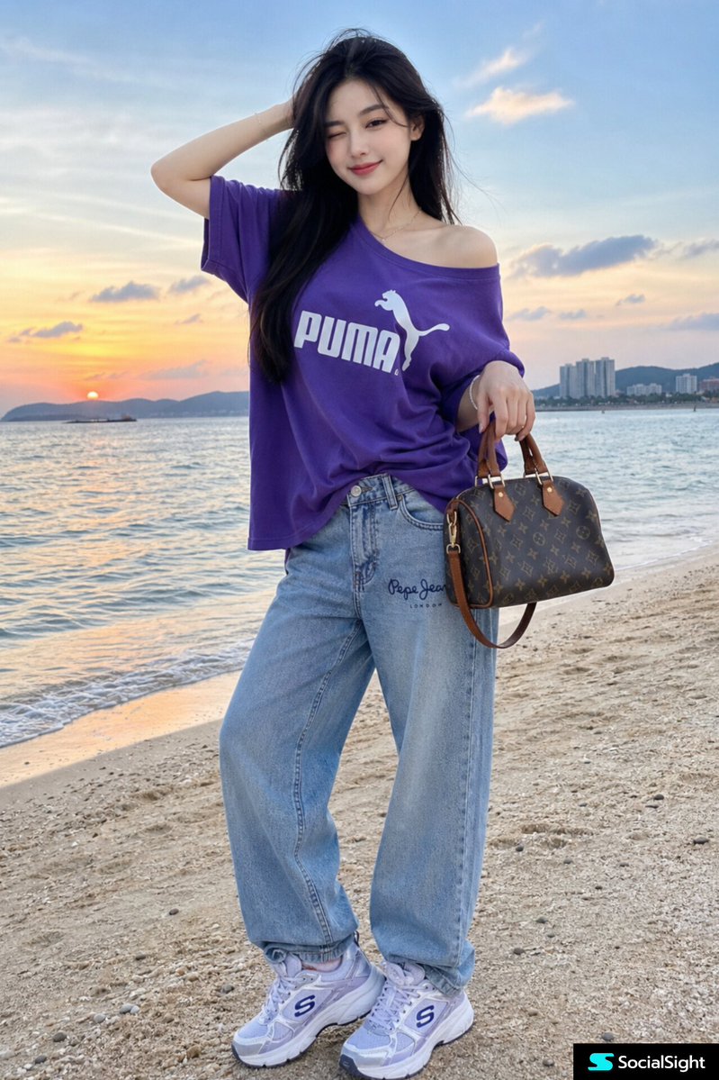Branded Beach Fashion Photoshoot