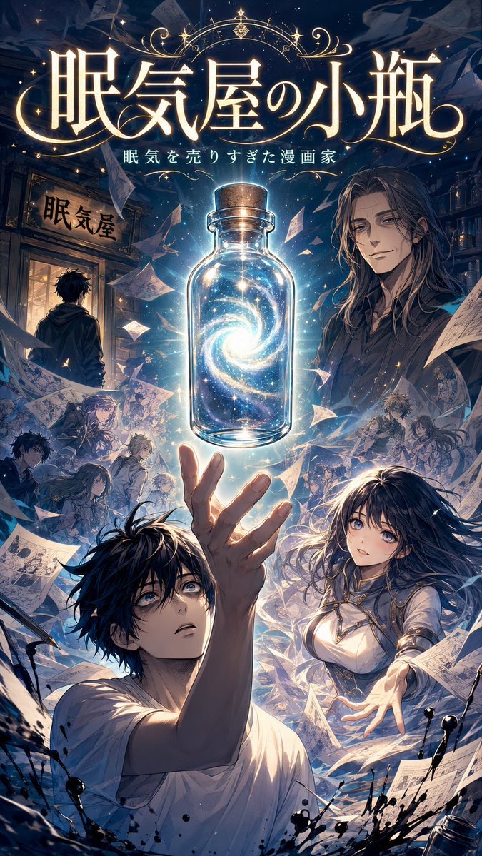 Sleep Shop Bottle Anime Poster