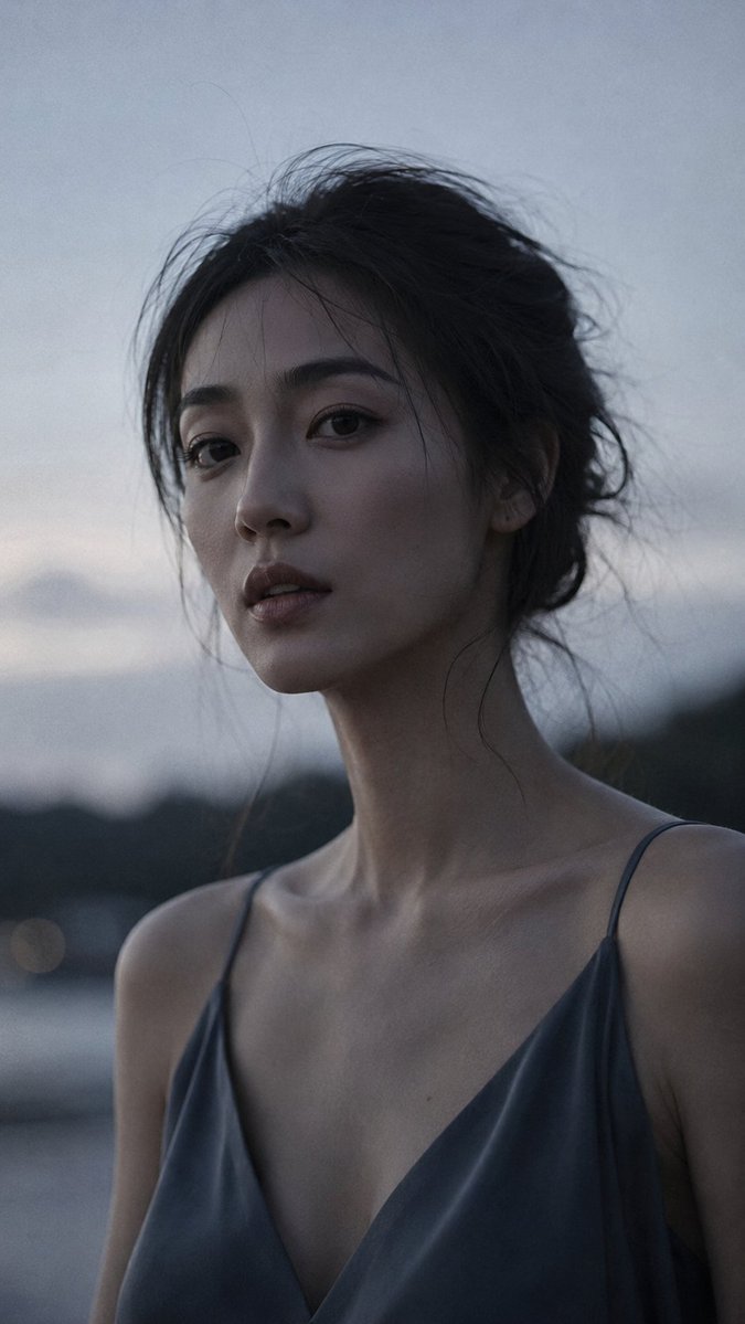 Retrato Japonês ao Anoitecer (1/4)