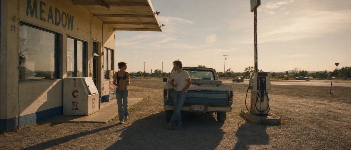 Desert Gas Station Road Movie Still