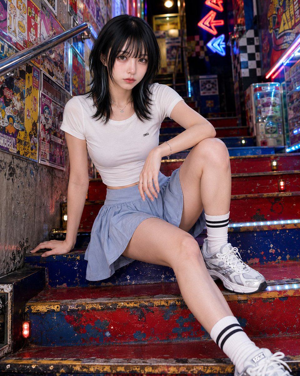 Retro Game Center Fashion Photography (1/2)