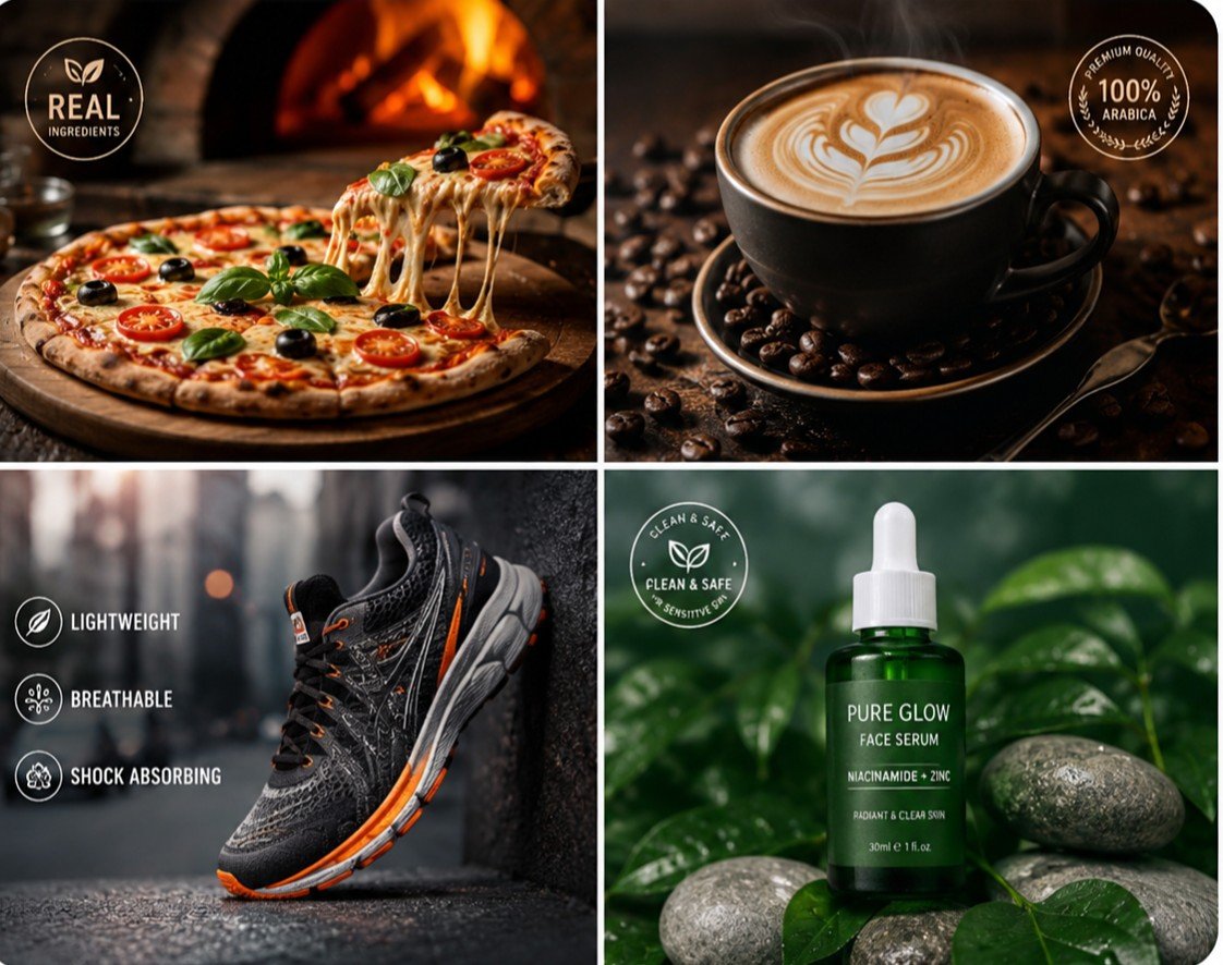 Luxury Coffee Advertisement Photography