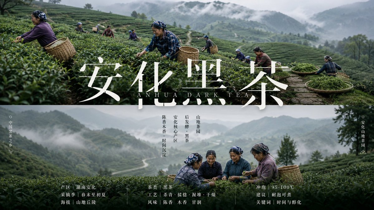 Anhua Dark Tea Mountain Poster (1/4)