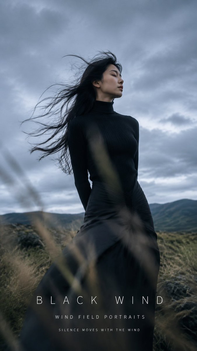 Retrato de Moda Vento Negro (1/4)