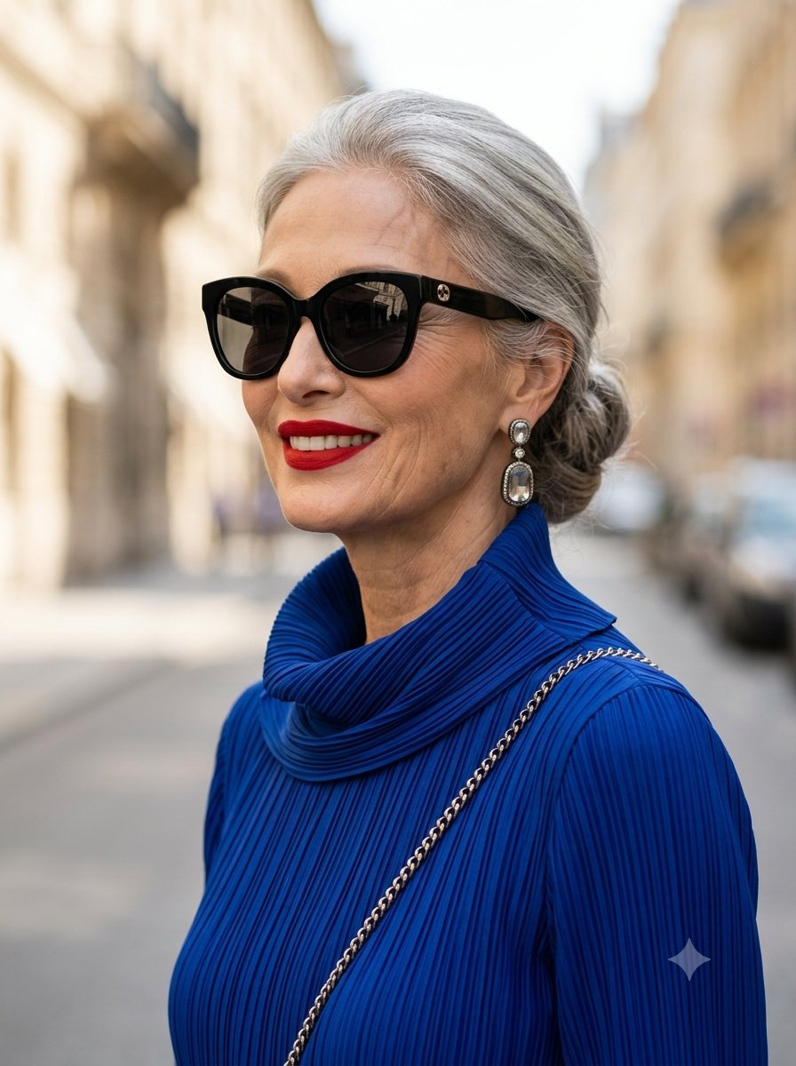 Portrait Élégant Femme Mature (1/2)
