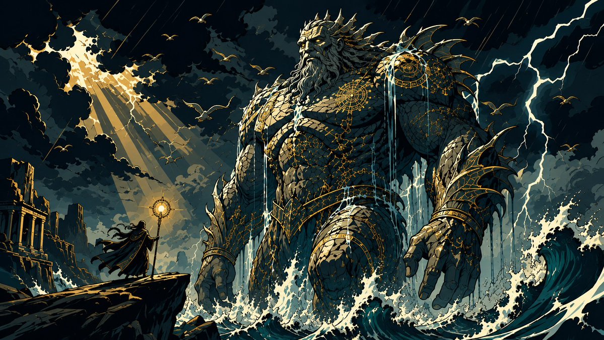 Colossal Ocean Titan and Messenger