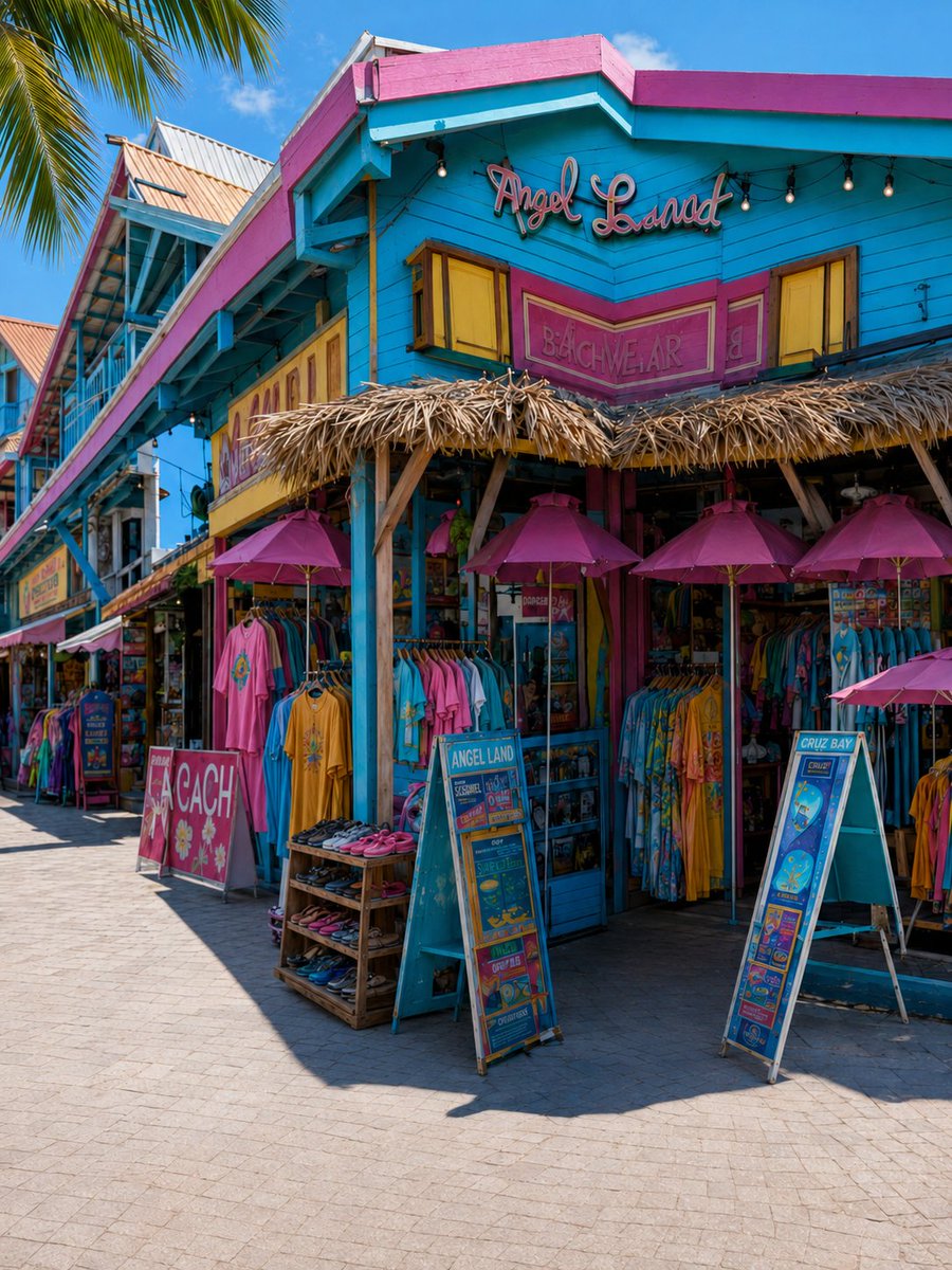 Colorful Caribbean Souvenir Shop (1/3)