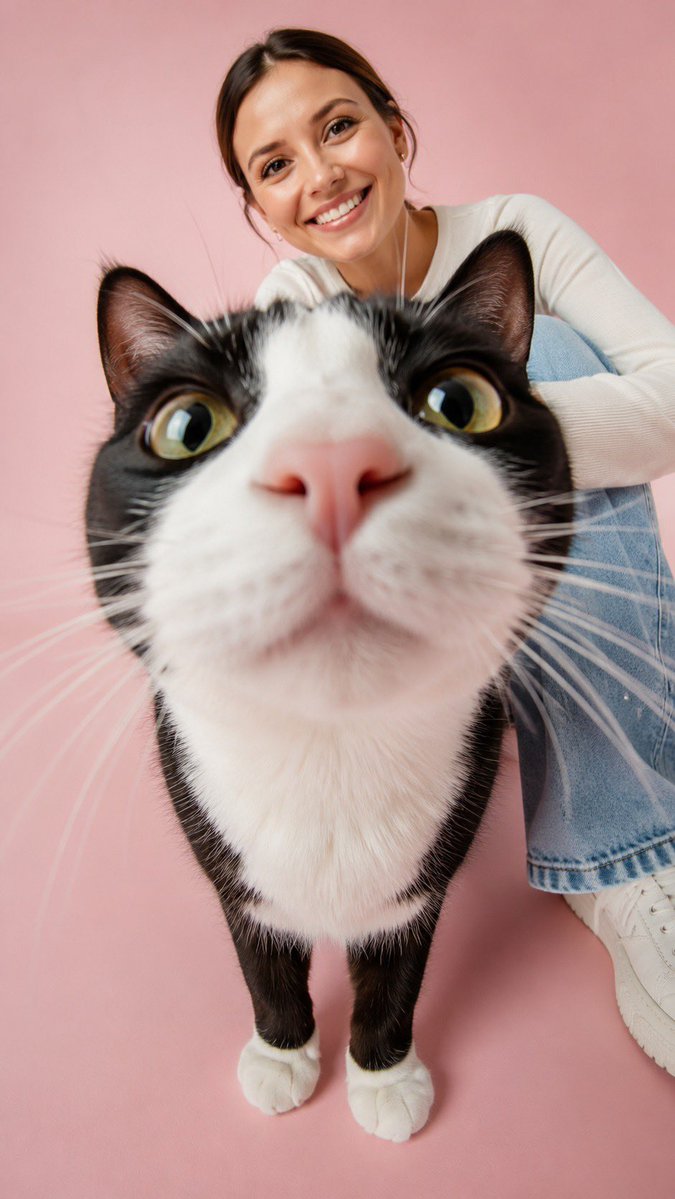 Extreme Wide Angle Cat Perspective (1/2)