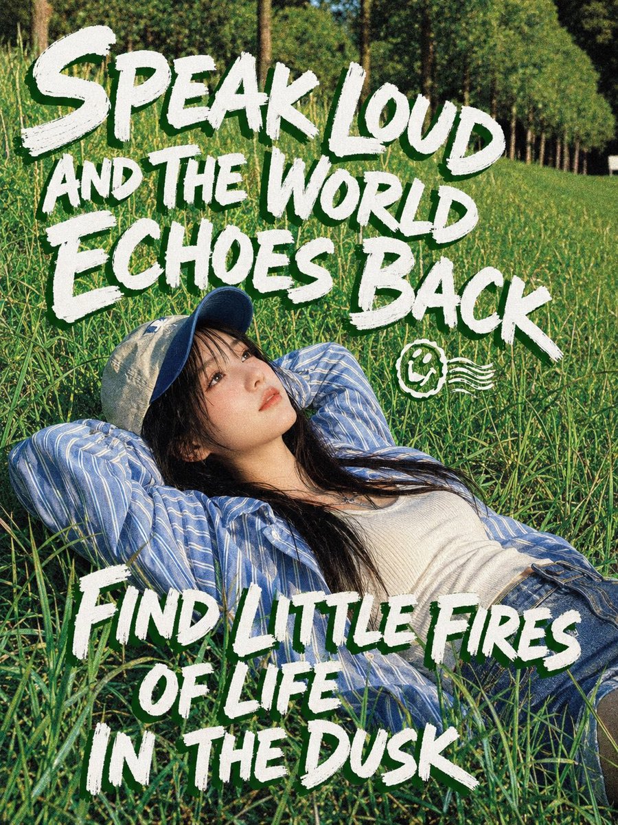Meadow Lifestyle Quote Poster (1/4)
