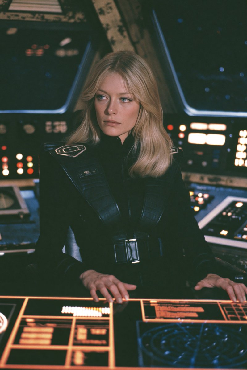 Ufficiale di Astronavigazione Sci-Fi Retrò (1/4)