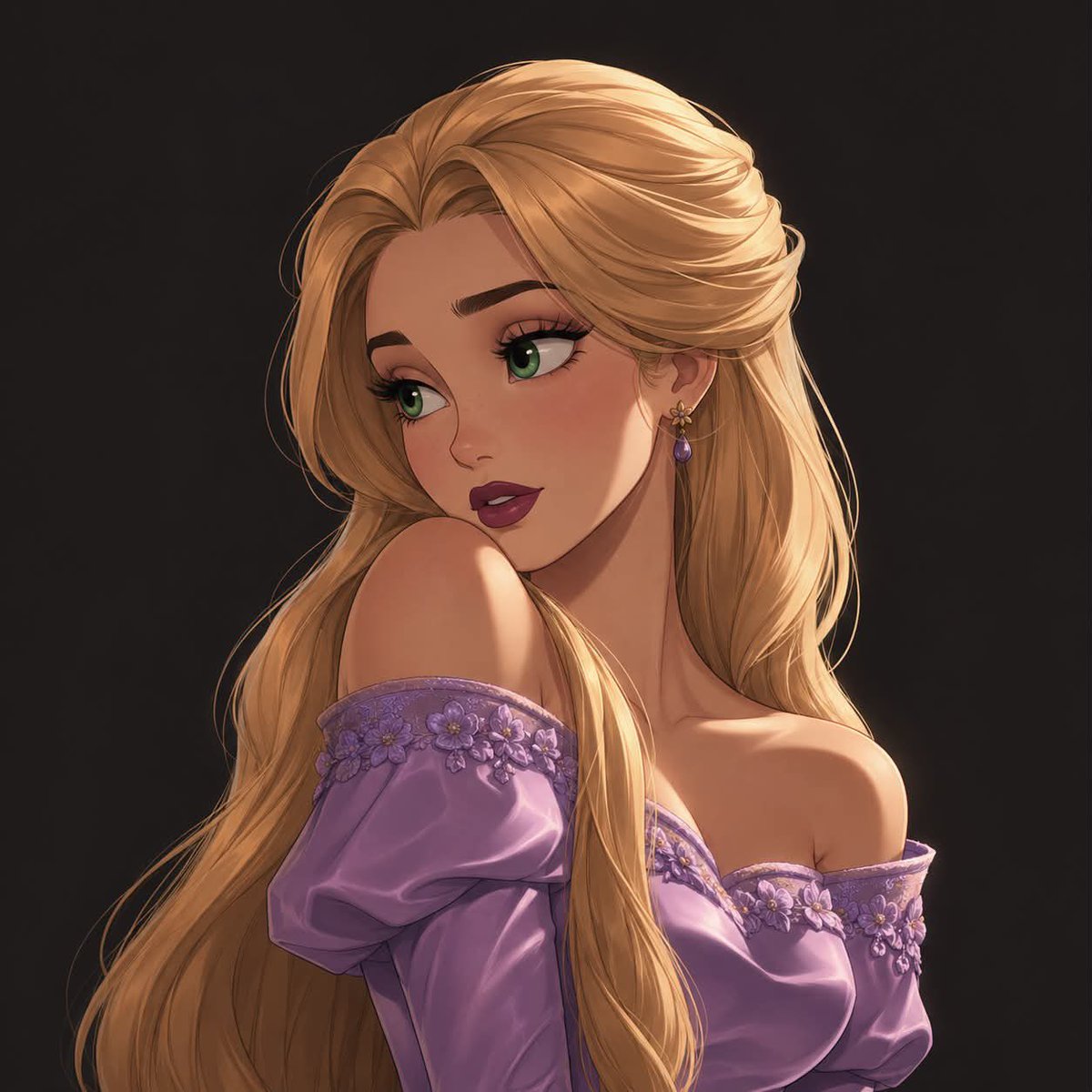 Elegante Principessa Fantasy in Abito Reale (1/4)