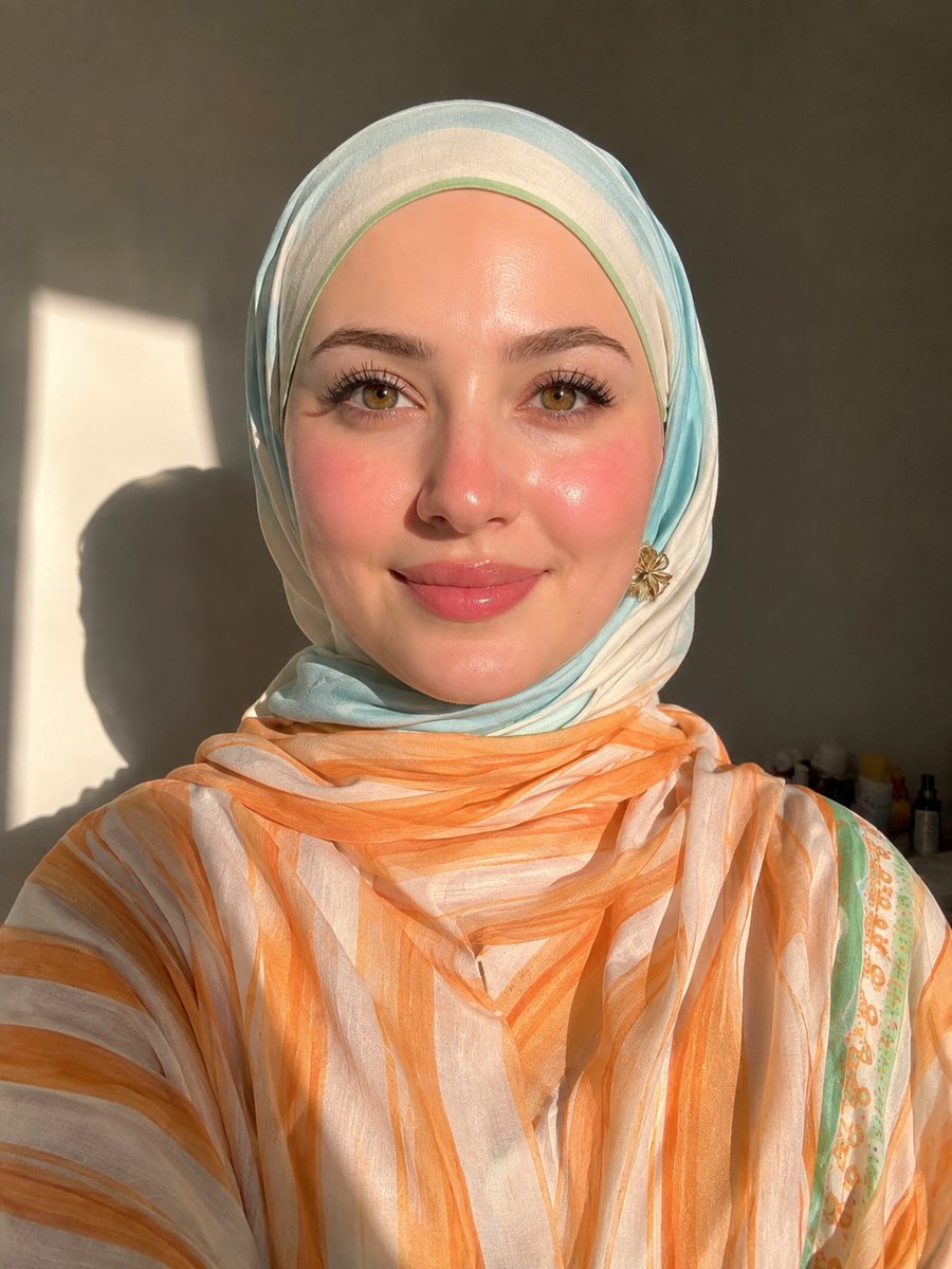 Hijab Fashion Editorial Portrait (1/2)