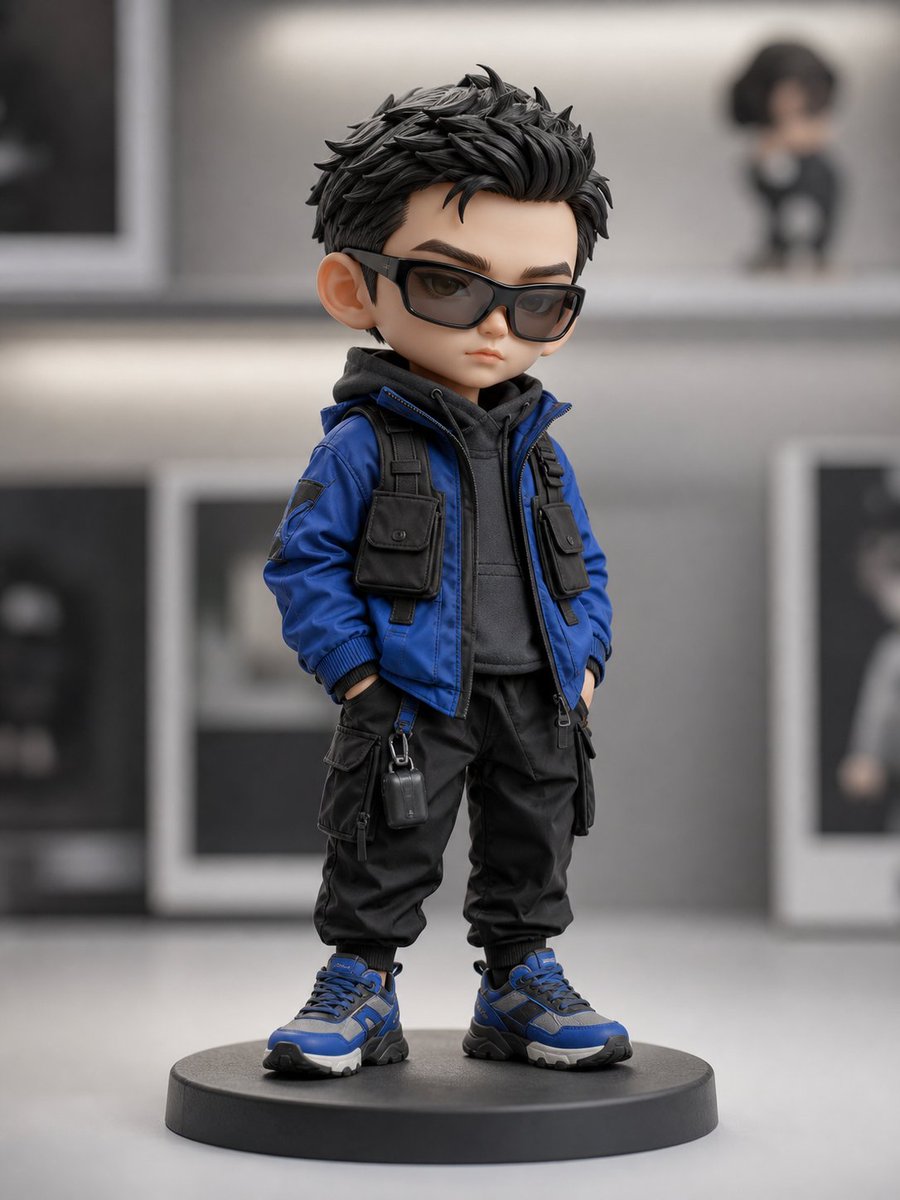 Jouet de collection streetwear Chibi