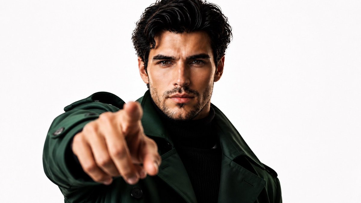 High-End Fashion Editorial Portrait (1/4)