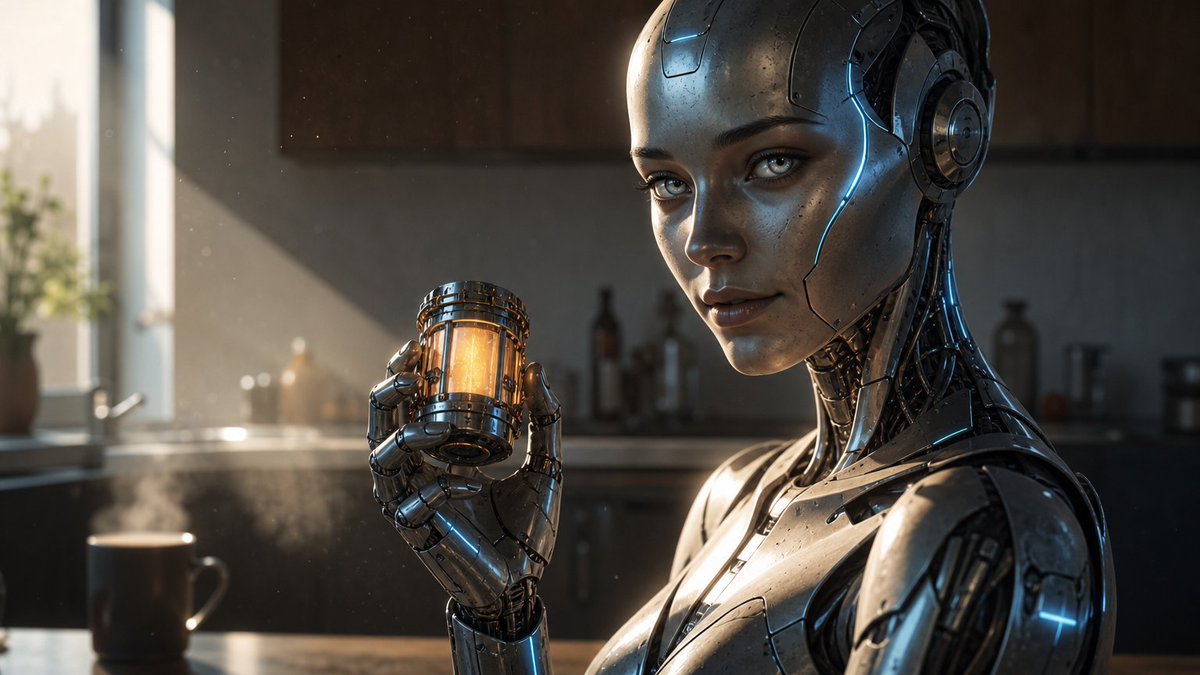 Robotic Woman Home Nuclear Reactor Ad (1/4)