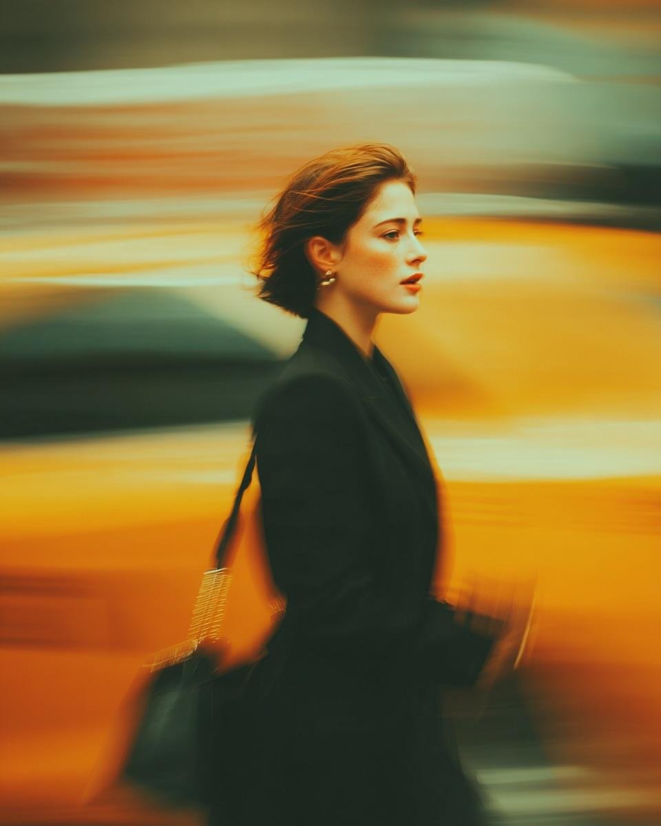 Cinematic urban fashion motion blur (1/2)