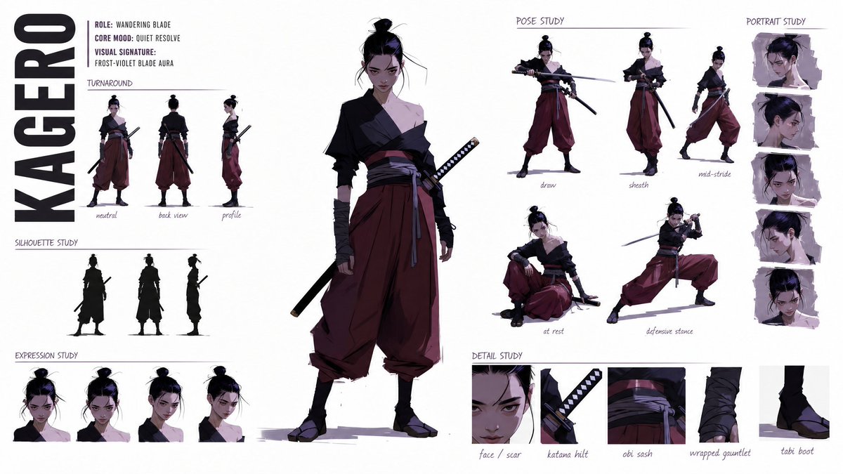 Bible de Style de Personnage Haute Couture