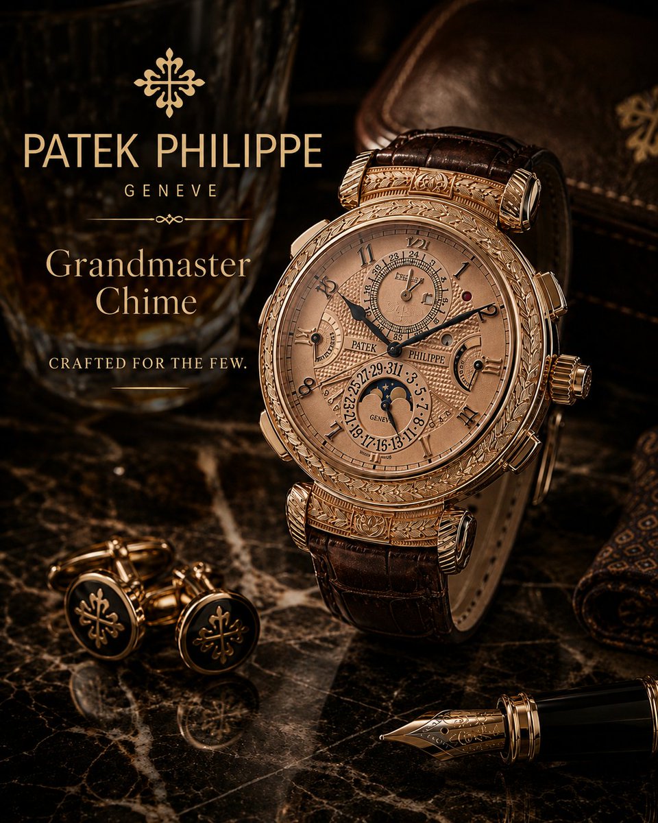 Luxury Grandmaster Chime Watch Ad (1/4)