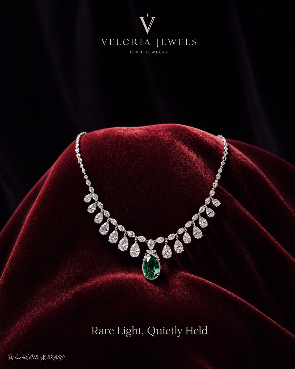 Affiche de campagne de joaillerie de luxe