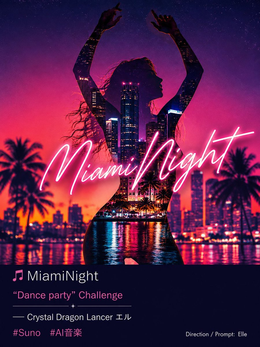 Copertina Dance Notte di Miami