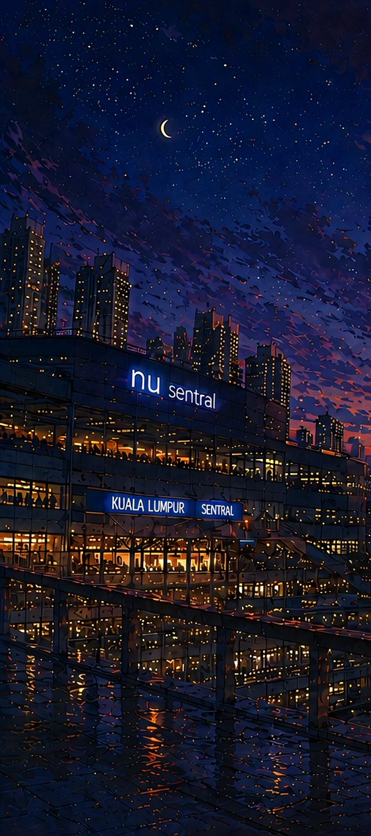 Amanhecer Anime em Kuala Lumpur Sentral (1/4)