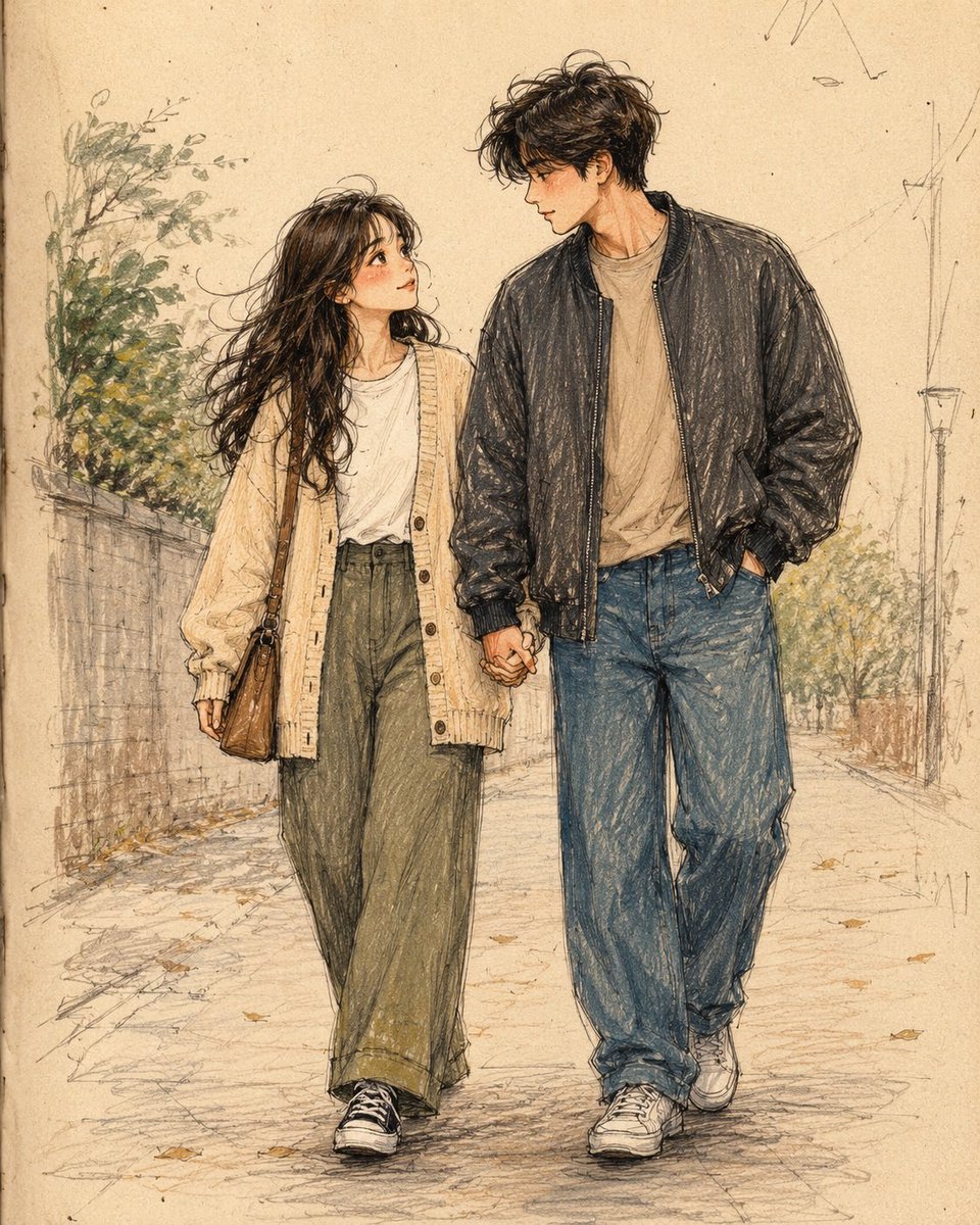 Japanese Sketchbook Lifestyle Illustration (1/2)