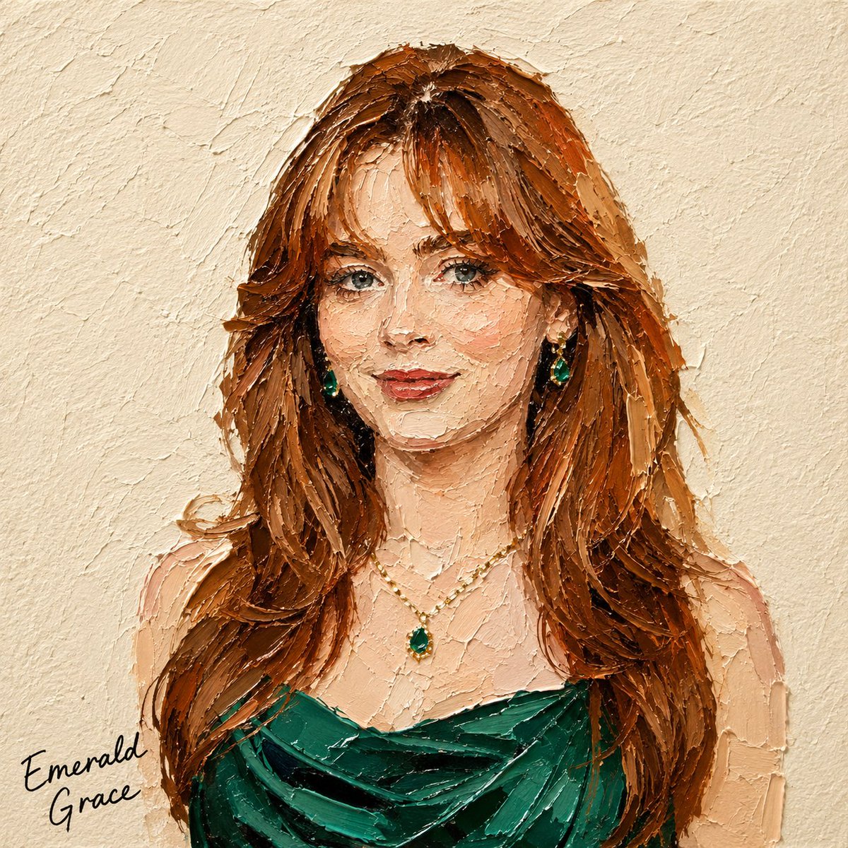Estilo de Pintura Miniatura al Óleo Impasto (1/4)