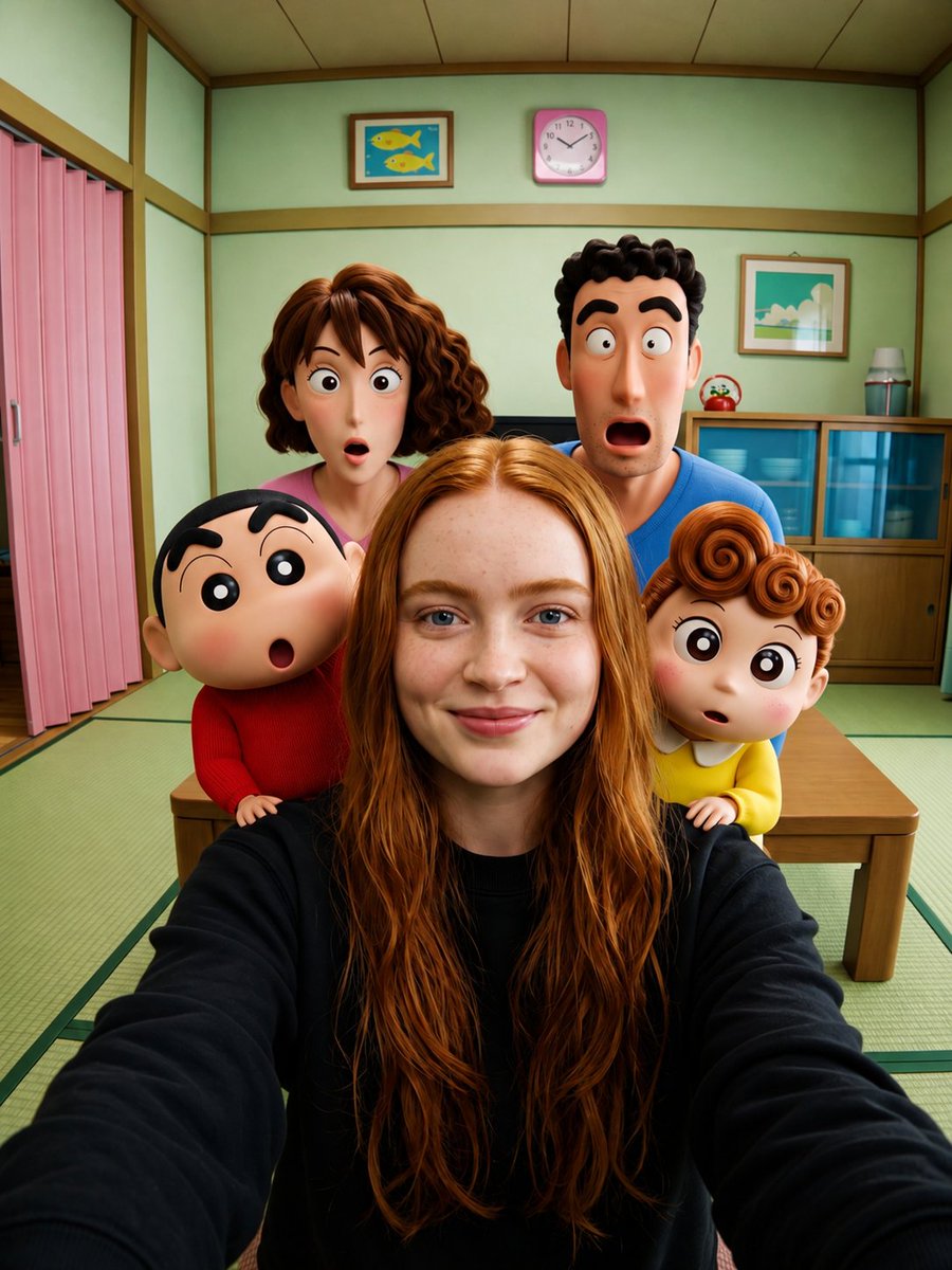 Scena di Selfie Animata 3D Cinematografica