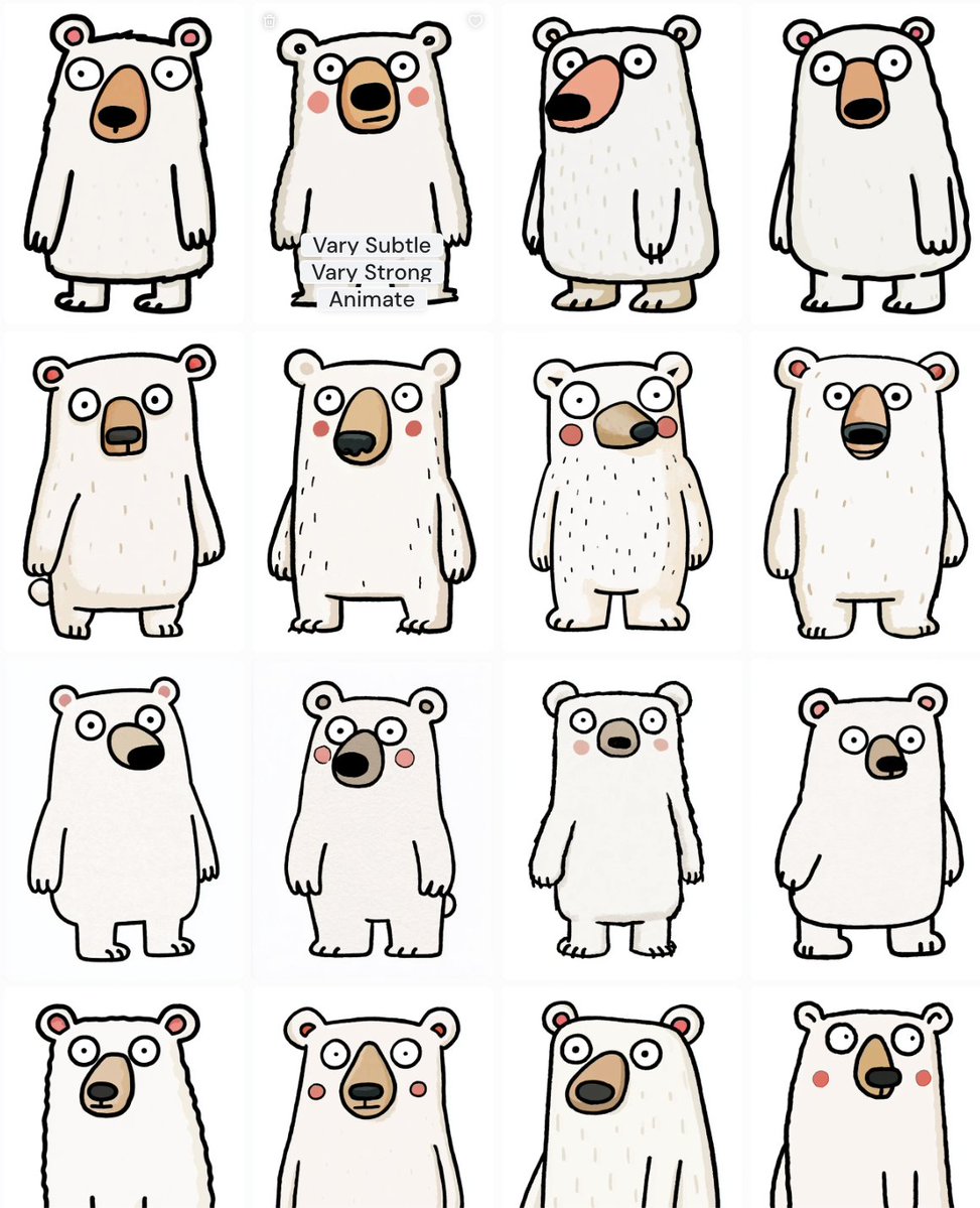 Foglio Variazioni Mascotte Orso Polare