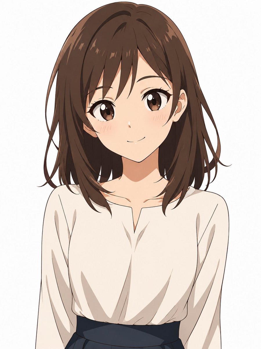 Ritratto Morbido di Ragazza Anime