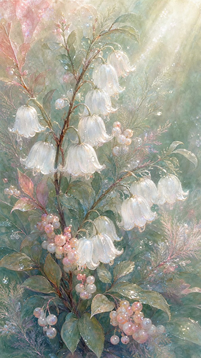 Ethereal Botanical Fantasy Illustration (1/3)