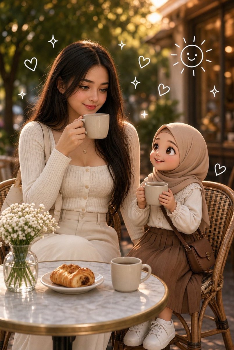 Koreanisches Mädchen Goldene Stunde Café Filmisches Porträt